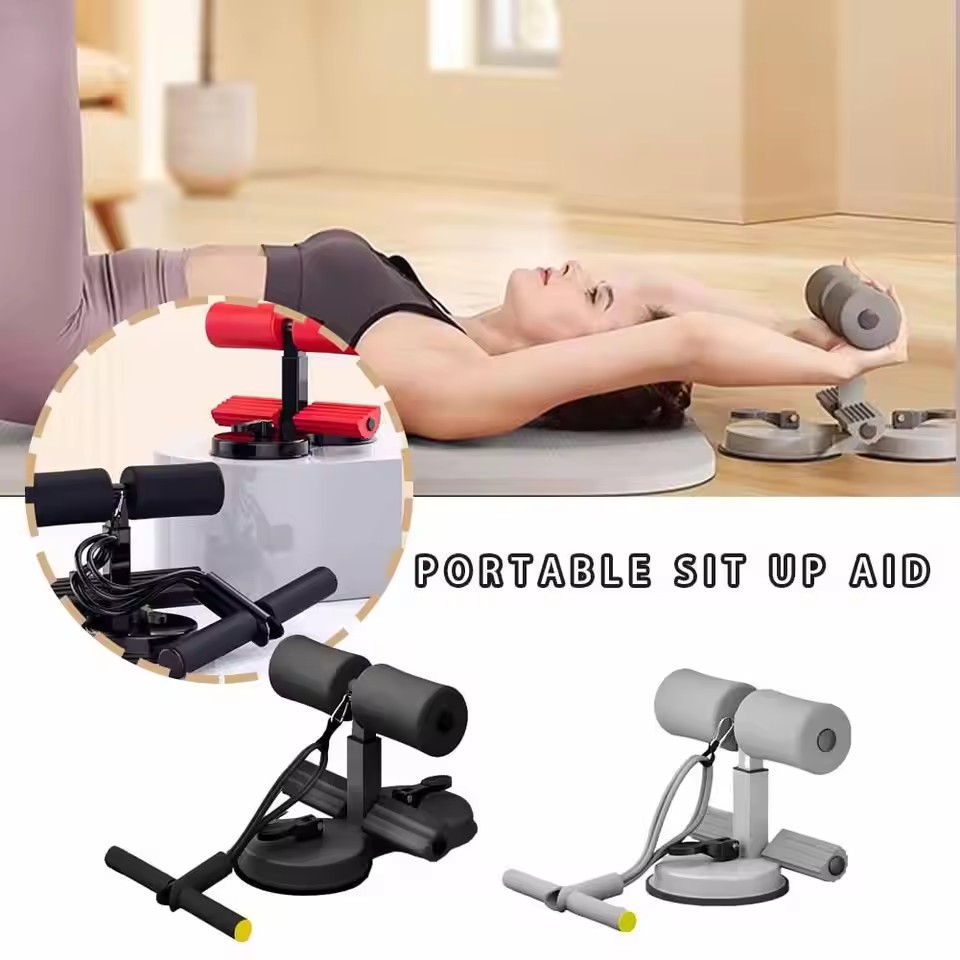 Portable Sit Up Assistant With - Yoga Fitness Gear ulasan dan harga
