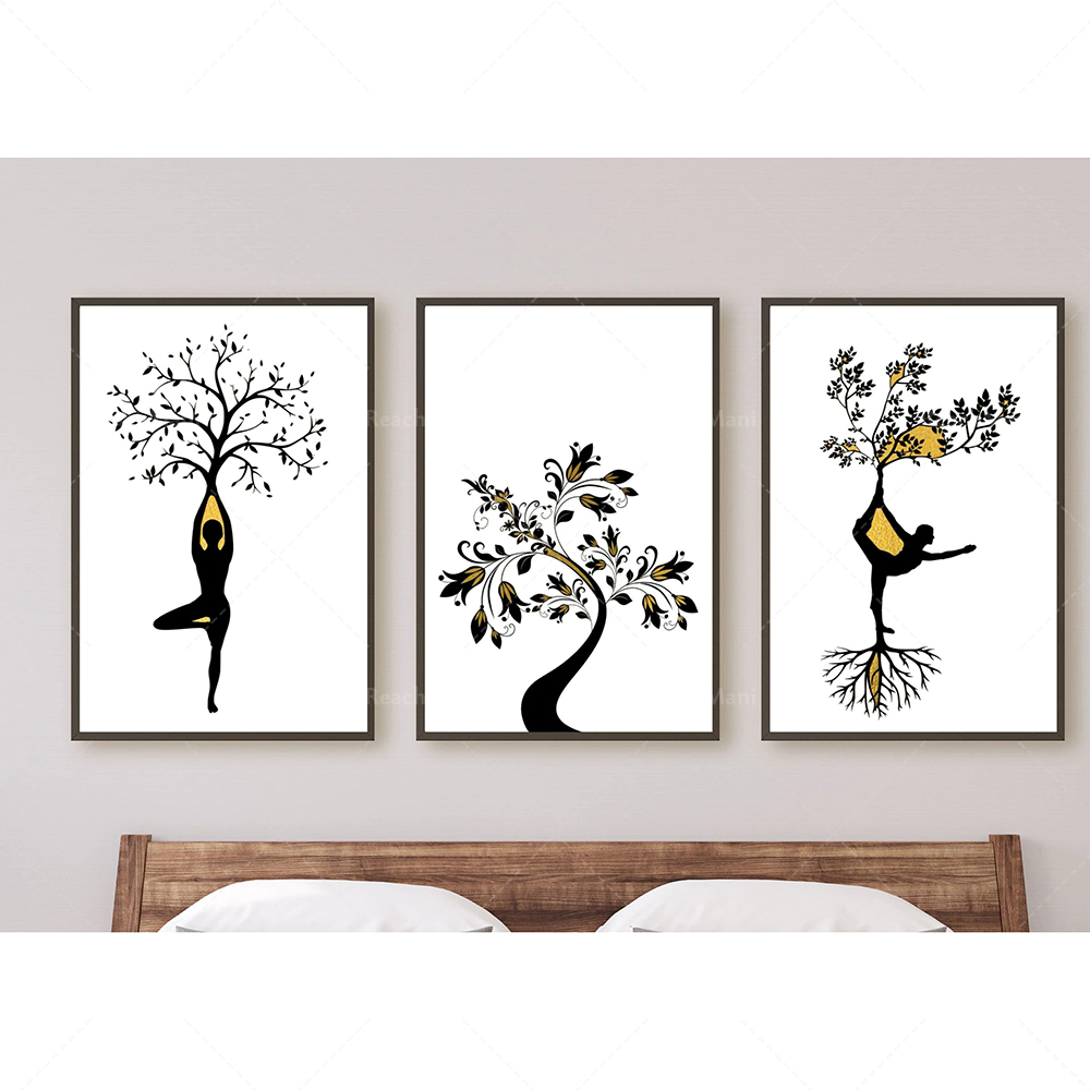 Yoga Poses Poster Meditation Z - Zen Yoga Fitness ulasan dan harga