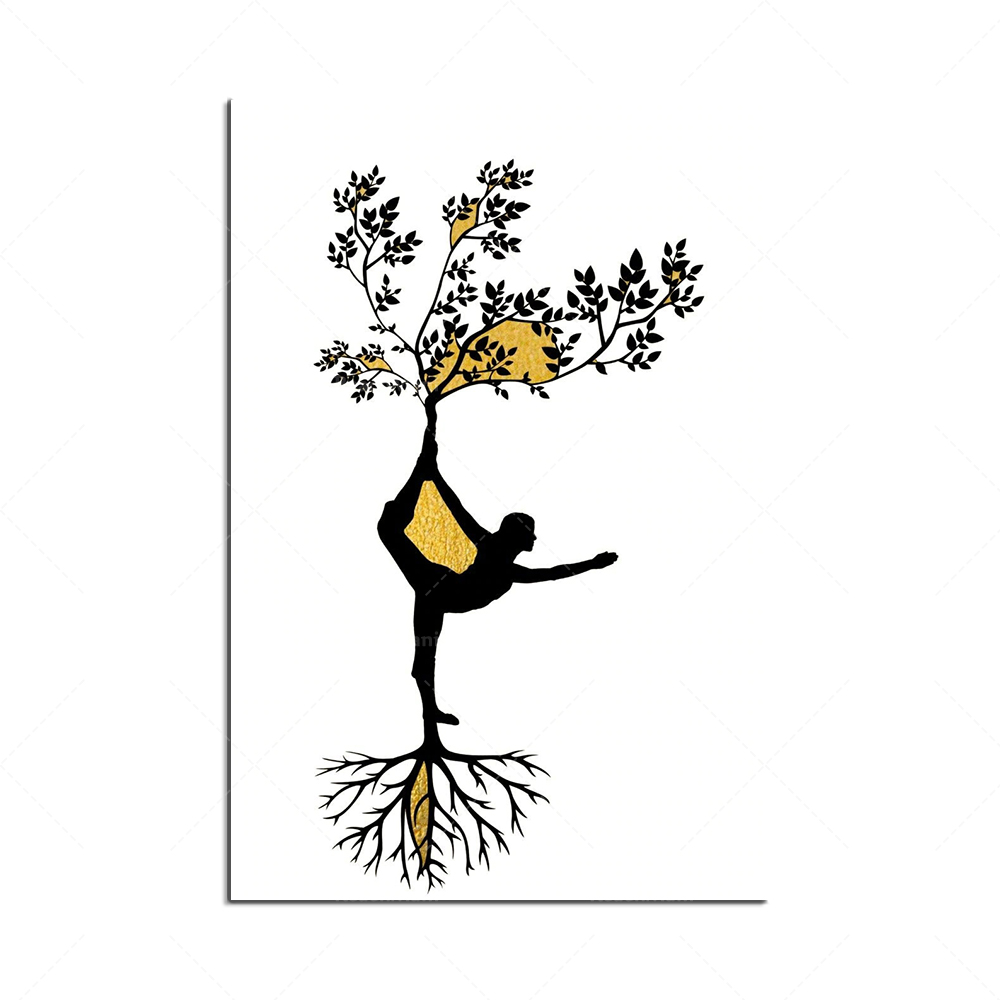 Yoga Poses Poster Meditation Z - Zen Yoga Fitness ulasan dan harga