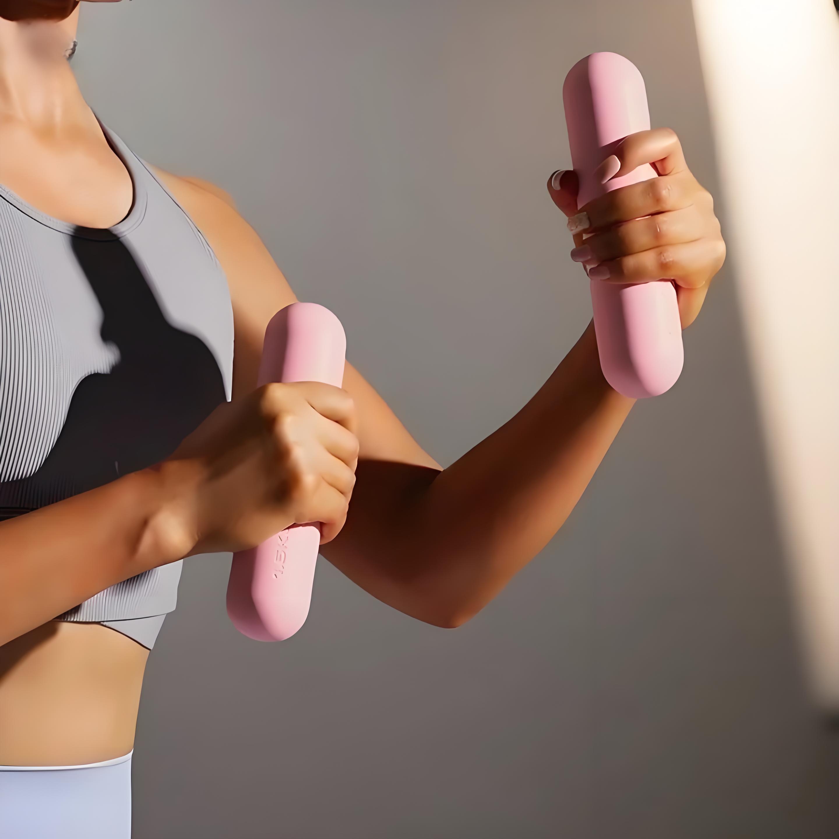 Home Gym Fitness Dumbbells Str - Yoga Fitness Bar ulasan dan harga