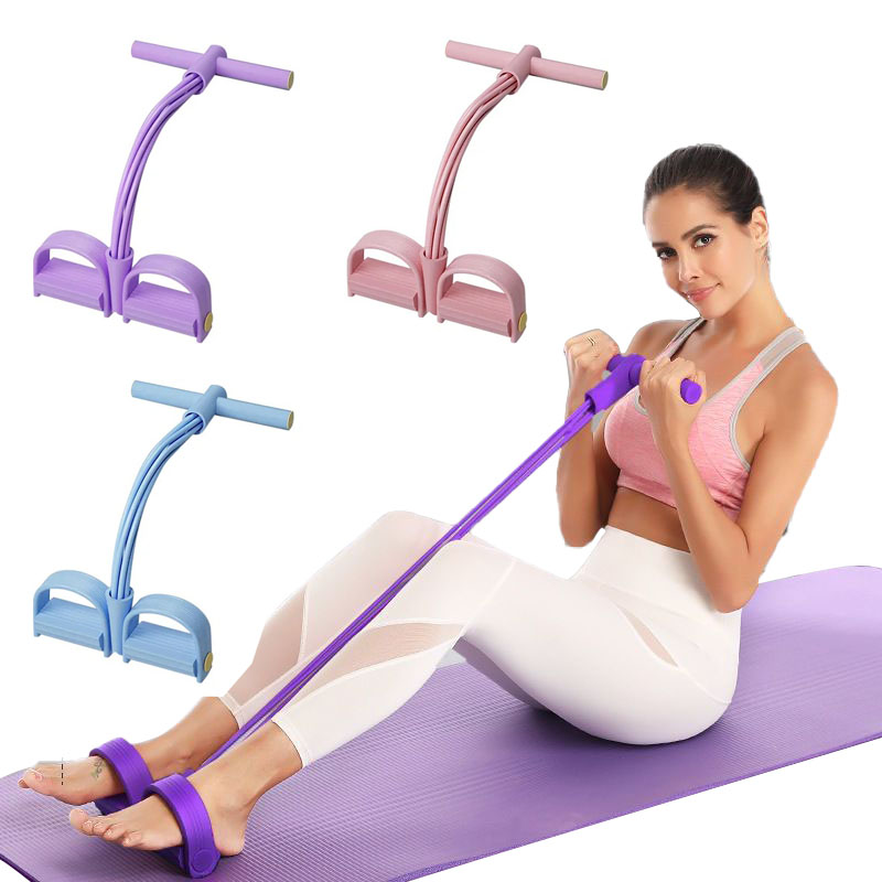 6-Tube Resistance Band Multi F - Yoga Fitness Youtube ulasan dan harga